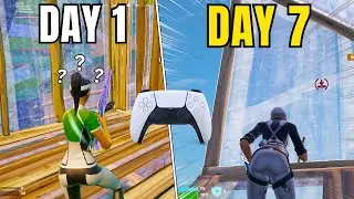 1 Week KBM to CONTROLLER Fortnite Progression