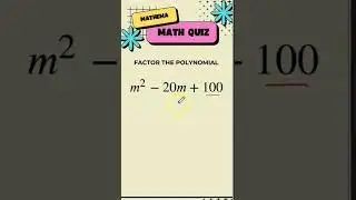 How to Factor a Perfect Square Trinomial?