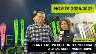 Elan presenta a Prowinter 2026 i nuovi sci con la tecnologia Active Suspension Drive