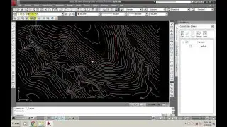 Create Contour AUTOCAD LAND DEVELOPMENT 2009