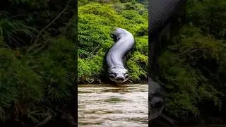 The three most Dangerous animals in the largest river in the world #viral #animals #curiosidades