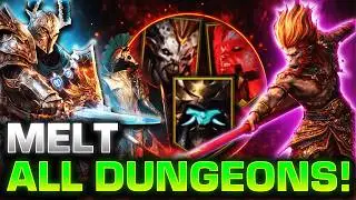 SMASHING DUNGEONS IN SECONDS?! My FASTEST Speed Farm Teams | Raid Shadow Legends Guide