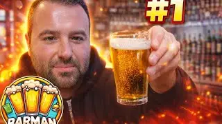 Erster Arbeitstag und direkt eine SCHL&Auml;GEREI Barman Simulator