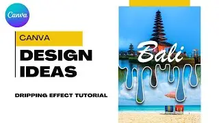 Эффект капель в Canva &mdash; простой урок рисования и плавления! 🎨