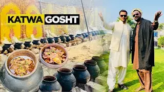 Katwa Gosht Village Wedding | Attock Traditional Dish | کٹوا گوشت | For 3000 People |@Street Food PK🍁