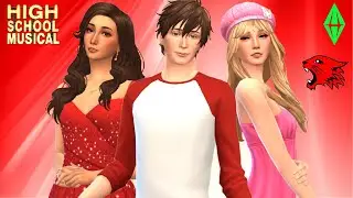 Troy, Gabriella And Sharpay [High School Musical]: Create a Sim I Sims 4
