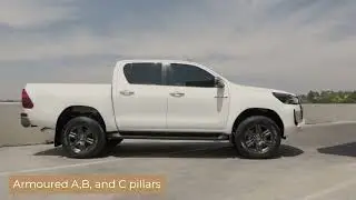 Armoured Mobility's Discreet Premium Security Hilux