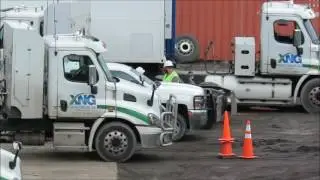 XNG Compressed Gas Facility -- Some of Sound Wall Taken Down -  Forest Lake, Pa  - 7-25- 17