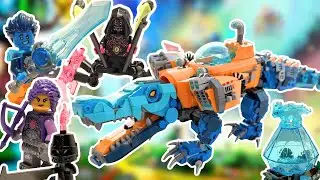 Обзор набора LEGO Dreamzzz &laquo;Подводная лодка крокодила&raquo; 2026 года! Набор 71512