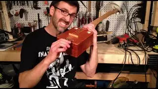 Over The Rainbow on cigar box guitar