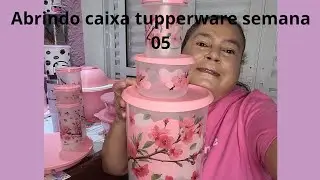 Abrindo caixa tupperware semana  05 vitrine  02 de 2026.