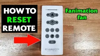 Как сбросить настройки пульта ДУ Fanimation Fan (пошаговое руководство)