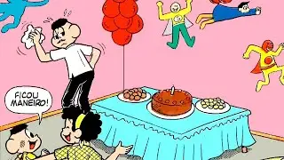 O ANIVERS&Aacute;RIO DE POBRE DO CASC&Atilde;O - QUADRINHOS M&Aacute;GICOS DA TURMA DA M&Ocirc;NICA