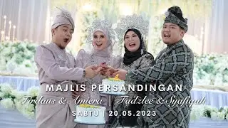(FULL VIDEO) Majlis Persandingan - Firdaus & Amiera | Fadzlee & Syafiqah