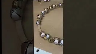 Arhaus jingle bell wreath knock-off