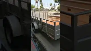 landscape trailer for junk removal business