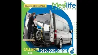 MEDLIFE AMBULETTE.  Wheelchair Transportation. Ambulette Service. Handicap Taxi.