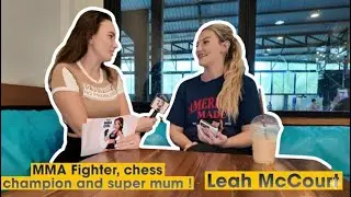Talking to Leah McCourt. UFC 322 predictions and being a mum and a fighter 