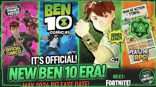 BEN 10 IS BACK! New Series Leaks, Dynamite Comics Posters & TTRPG Official Reveal!