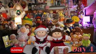 My entire cabbage patch kid collection & 2 New Christmas kids from babyland general ~Vlogmas Day 4