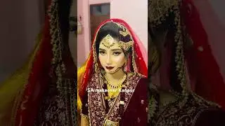 Bridal makeup #kanpurmakeupartist #youtubeshorts