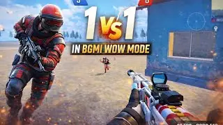 1v1 Only Skills 😈 BGMI WOW Mode | OPPO F19 | 30FPS Gaming