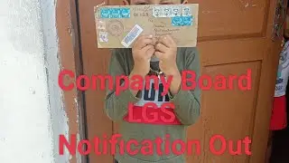 Golden Chance#Company Board LGS Notification Out #psc thinks #