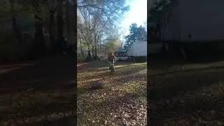 Adria Rae riding bike