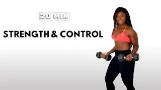 20 MIN FULL BODY &ndash; Strength & Control | No Jump &middot; Low Impact&nbsp;- At Home