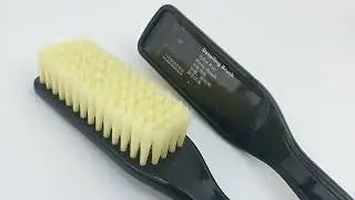 Lucullan Medium Soft Hair Brush Long Handle For Car Fabric,Leather,Floo