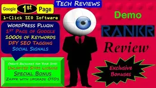 Rankr Review, Bonuses, Demo: Powerful WordPress Plugin that Rank any Site on the 1st Page of Google