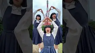🗼👩🏻🔁🎧✅✨#avantgardey #アバンギャルディ #trending #trendingshorts #okp #okpcipher #tokyo #tokyotower