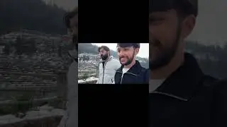  Vlog no :4 Barot valley m hui snow fight 😮‍💨 #consistency #funnyvlog #viralvideo 