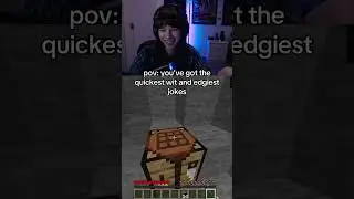 Говорят, я самый остроумный #minecraft #minecraftmemes #minecraftfunny #minecraftshorts #yourmom