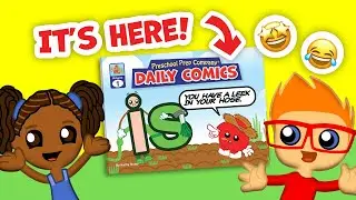 The Daily Comic Book Is HERE! | Preschool Prep Company