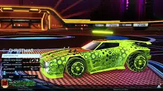ALL PAINTED DOMINUS IN ROCKET LEAGUE!! [SHOWCASE]