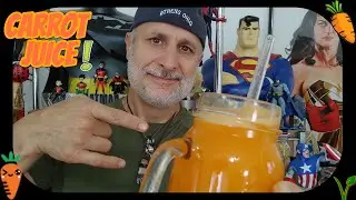 Fresh Vegan  Carrot🥕Juice Recipe | How To Juice Without a Juicer | Homemade | Anti-Inflammatory