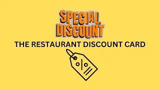 The Restaurant Discount Card