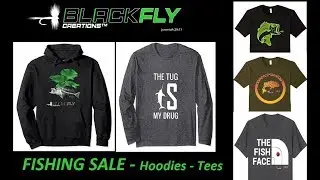New Fishing SHIRTS & HOODIES by Black Fly on Amazon Prime!