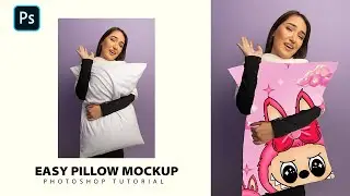How to create pillow mockup in photoshop 2025