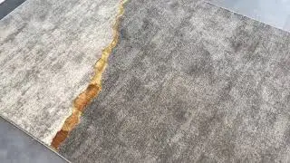 Warmly Home Metallic Golden Lined Luxury Area Rugs for Home Decorating Ideas