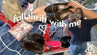 BACK TO SCHOOL THRIFT WITH ME / fall 2021