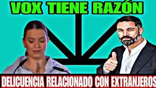 DIPUTADO DE VOX DESVELA, CON DATOS EN MANOS, QUE LA MAYOR&Iacute;A DE LOS DELITOS COMETIDOS POR EXTRANJEROS