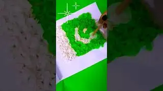 How to make 3D Pakistan Flag|Independence Day Craft 2023 🇵🇰 #shorts #independenceday #papercraft