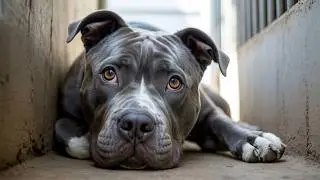 Dieser 36 Kilo American Bully wurde 4 Mal zurückgegeben – Bis eine Frau seine wahre Seele erkannte