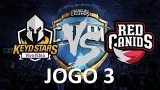 Highlight | Red Canids x Keyd Stars (Jogo 3 - Final) Primeira Etapa #CBLOL 2017