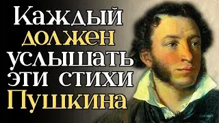 Каждый обязан услышать эти стихи Пушкина. Просто включите это видео