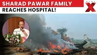 Heartbreaking Scenes: Sharad Pawar And Family Reach Hospital After Ajit Pawar Crash