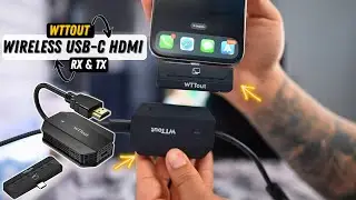 WTTOUT USB-C Wireless Transmitter and HDMI Receiver
