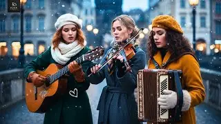 Cozy Winter in Mediterranean | 1 Hour Soothing Orchestral Folk Fusion (Flamenco,Violin,Accordion)